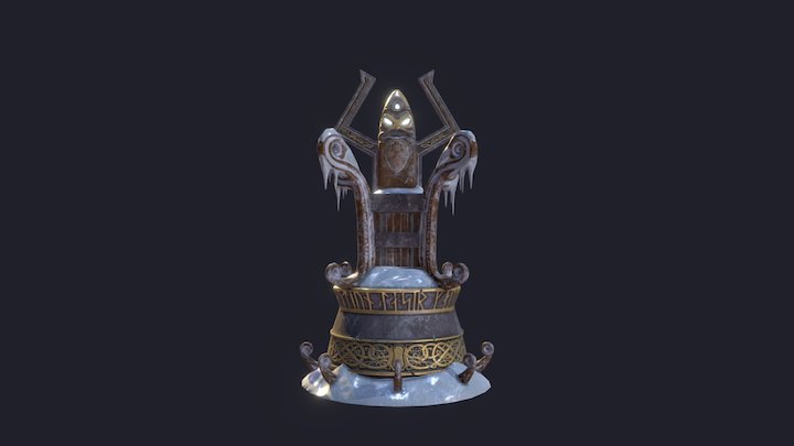 Norse Sentry Tower 3D Model