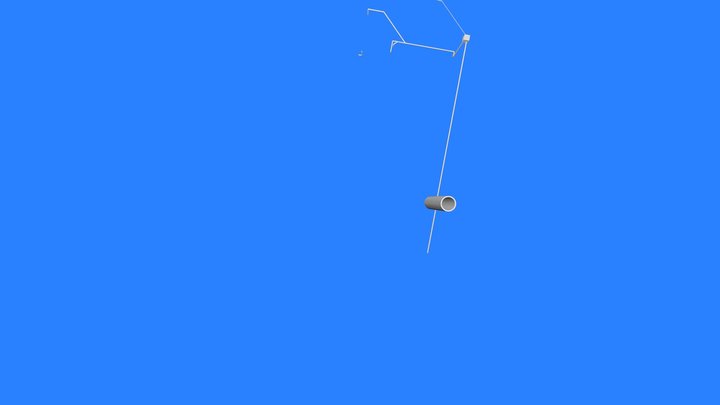 PROJ DRENAGEM AGUA PLUVIAL 3D Model