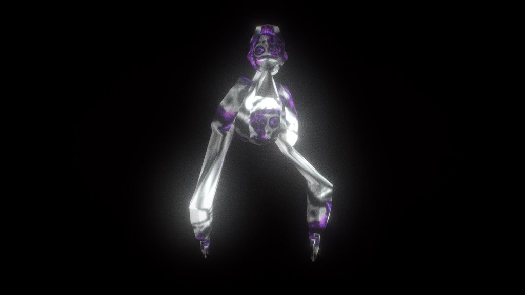 Purple lava monkey