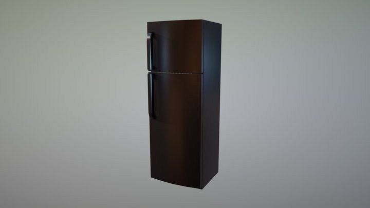 Refrigerator - Household Props Challenge, Day 23 – Modello 3D gratuito STL