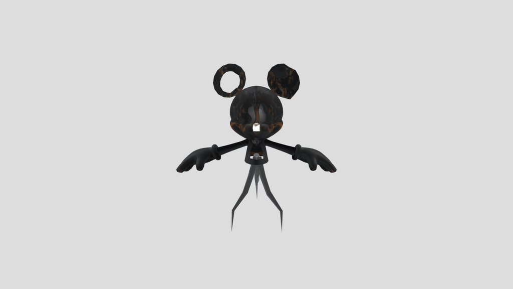 Sketch Photo Negative Mickey