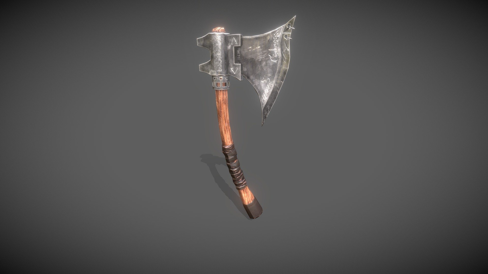 REAL AXE 3D - by: caarloos_sj