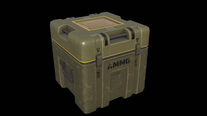 Military box 3D Model