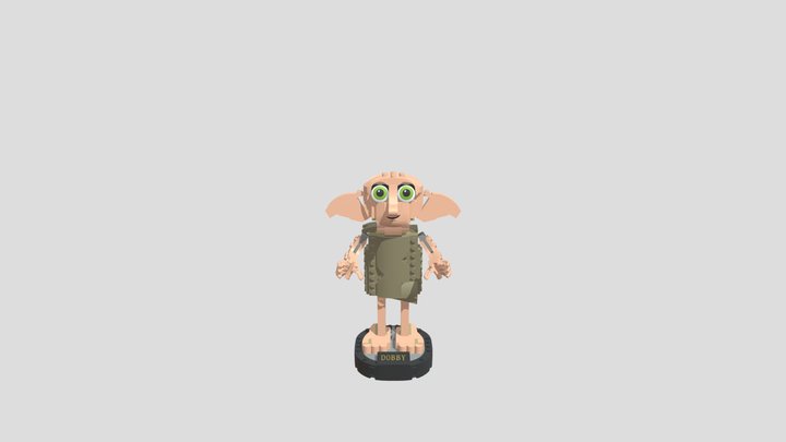 LEGO® Harry Potter™ 76421 Dobby™, The House Elf 3D Model