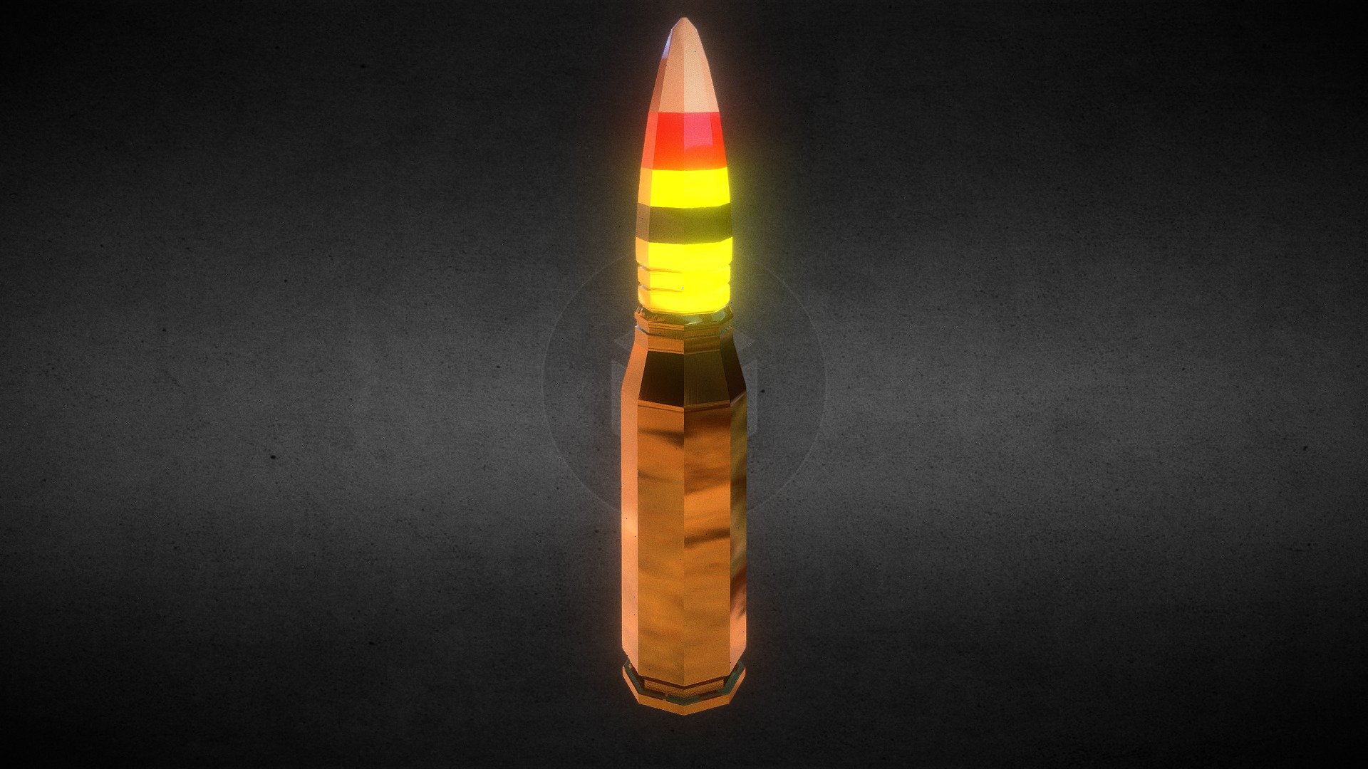 20mm HEI-AP Cannon (Low Polygon) - Download Free 3D model by Black Hole ...
