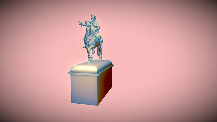 caballito Tolsá 3D Model