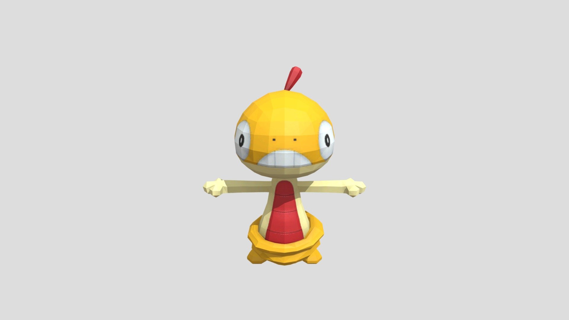 Scraggy - Download Free 3D Model By Nguyenlouis32 [72d0df9] - Sketchfab