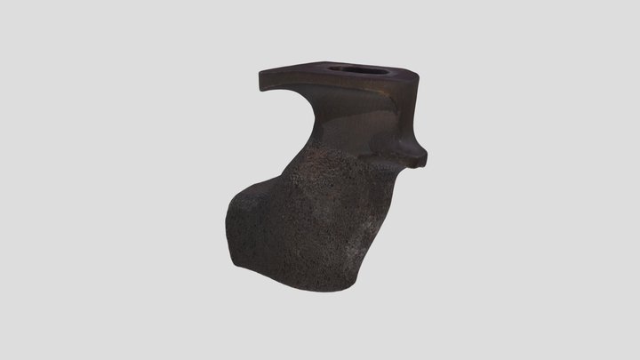 Sport rifle grip 3D Model