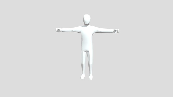 Prisma 3d default human model 3D Model