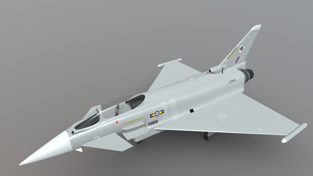Eurofighter Typhoon I Fighter Jet