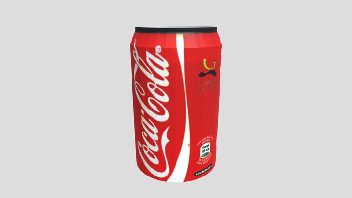 Coke can 3D Model