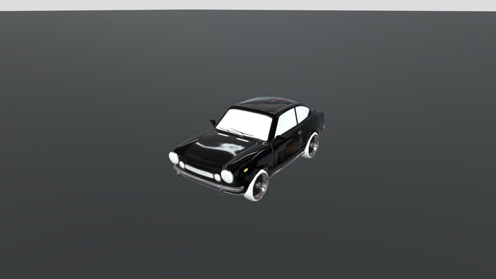 Fiat 850 sports coupe free for download 3D Model