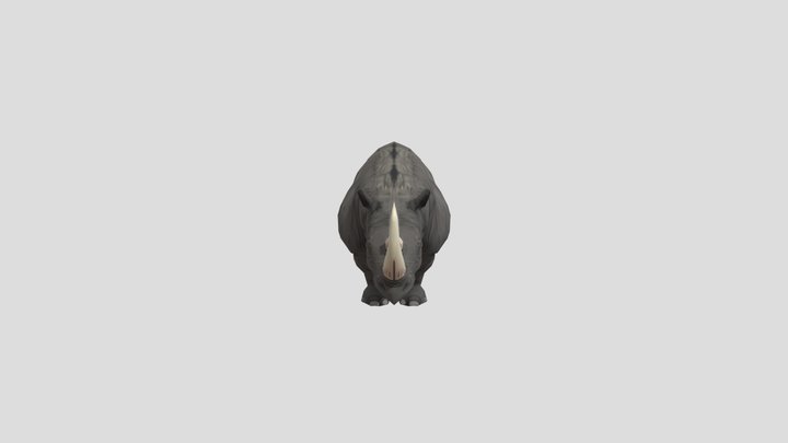 Woolly Rhino 3D Model