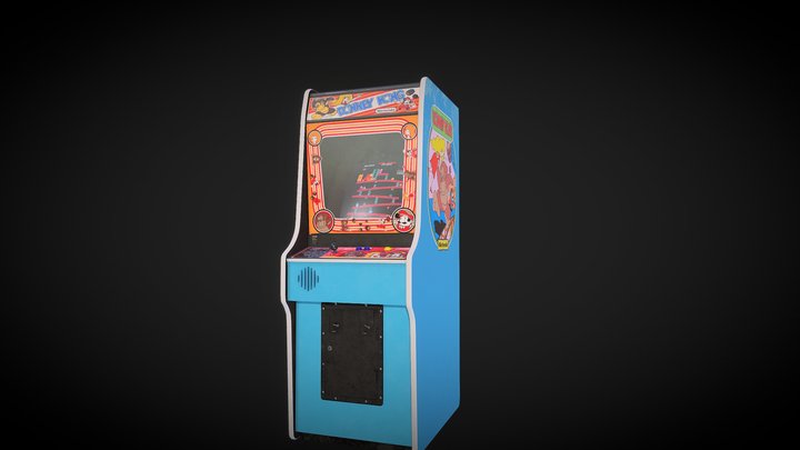Donkey Kong WIP 3D Model