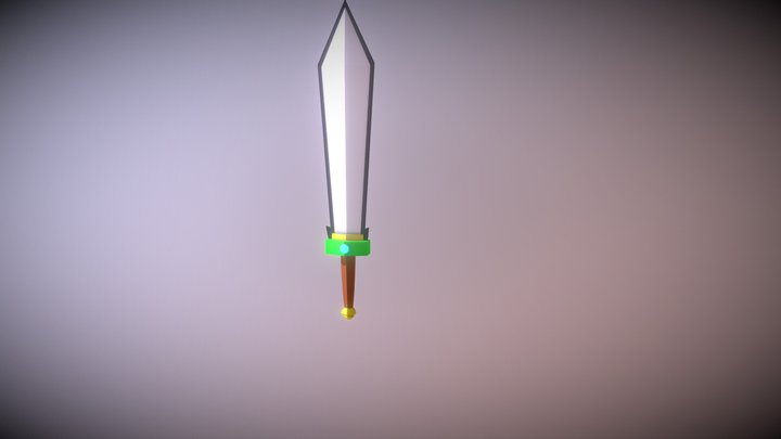 Tutorial Sword 3D Model