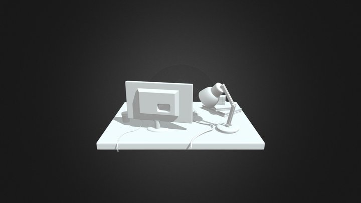 Desk Top 3D Model