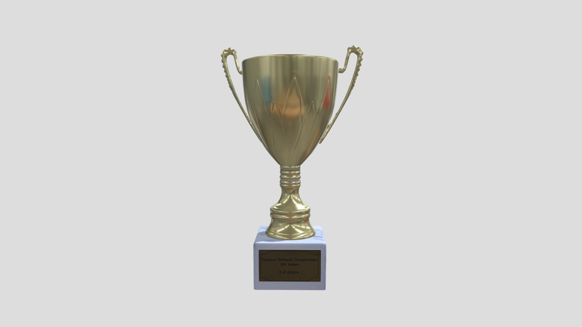 Faragó Tamás Európabajnoki győzelem 2001 3D model by Halhatatlan