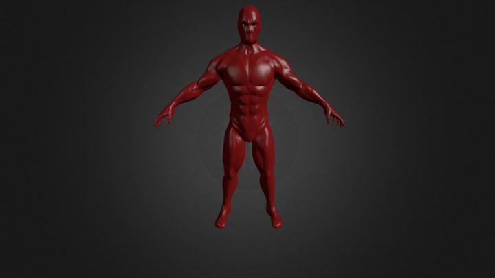 Deadpool 3D Model