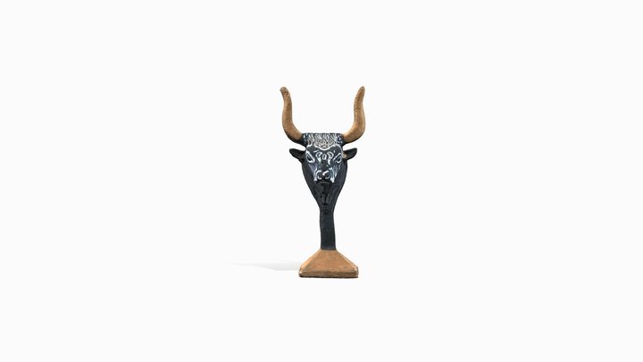 Minoan Bull Statuette