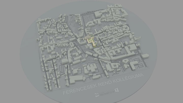 Collegium Seraphicum 3D Model