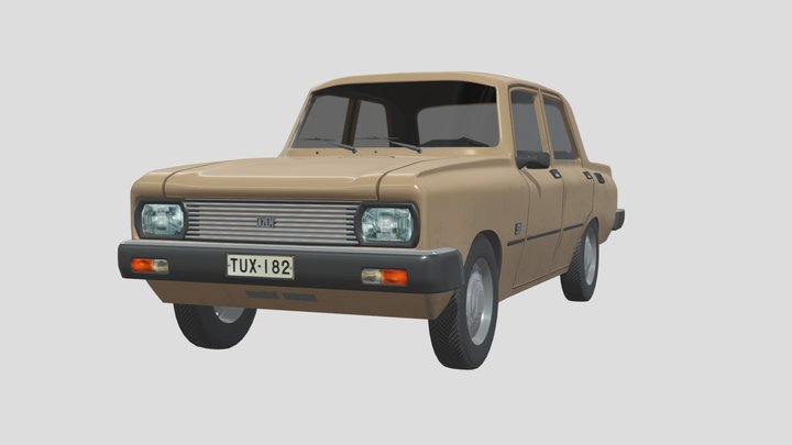 AZLH-2140 SL Moskvich 3D Model
