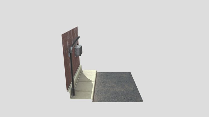 Alley 3D Model