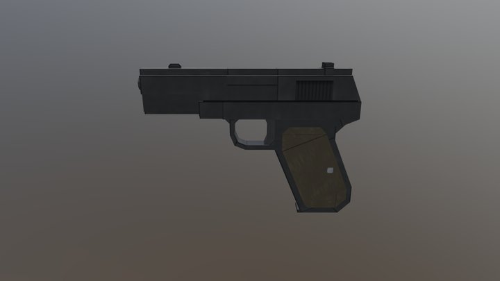 1903 Hammerless 3D Model