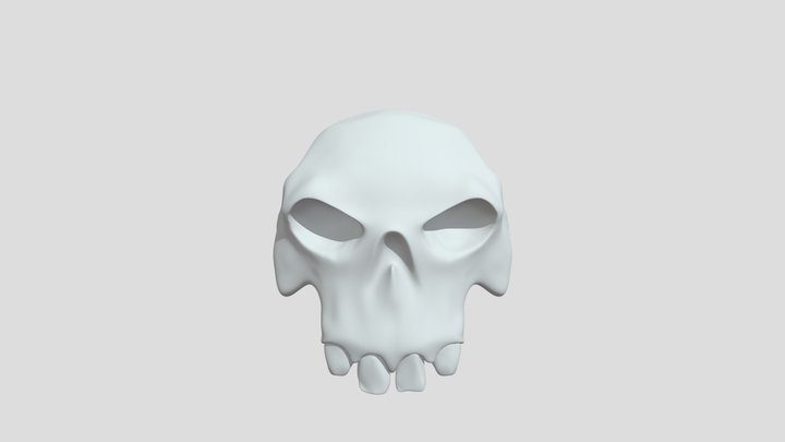 Sea of Thieves  Foul Bounty Skull 3D Model