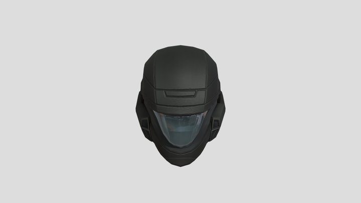 Odst helmet (halo) 3D Model
