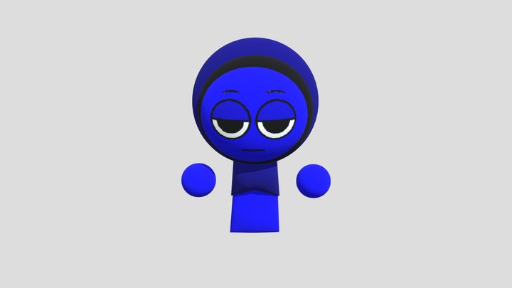 Jevin (Sprunki) 3D Model