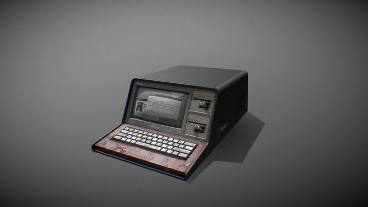 Computer 3D Model