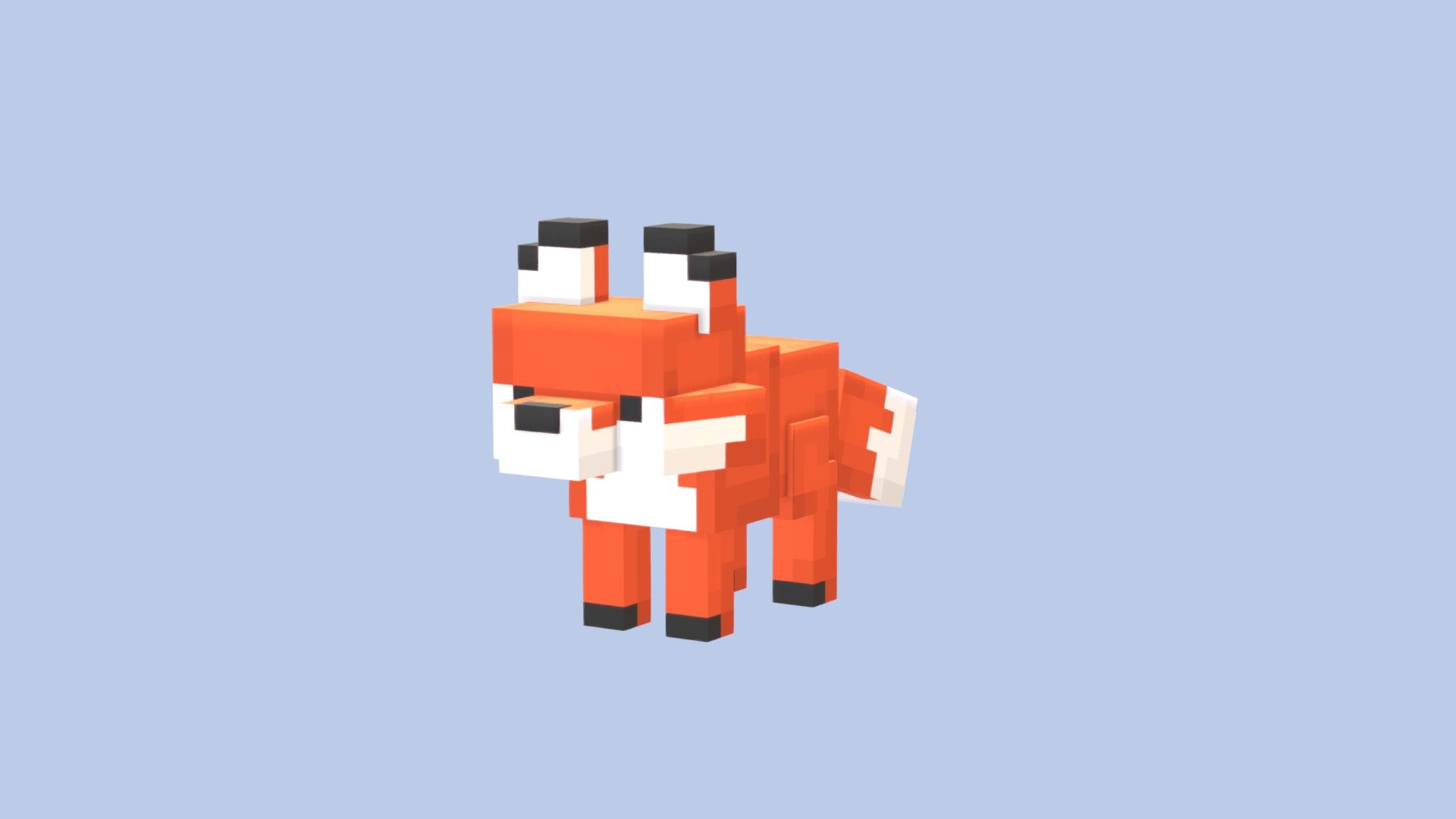 Red Fox - Custom Minecraft Model - 3D model by jessdragon12 [72df774 ...