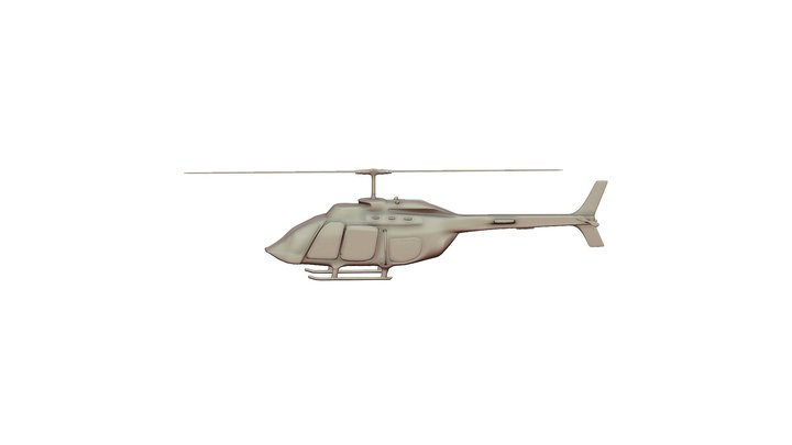 helicopter  concept 3D Model