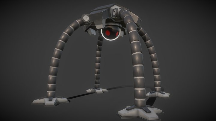 Mechanical Walker | RX-057 3D Model