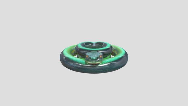 افعى عملاقة سحرية 3D Model