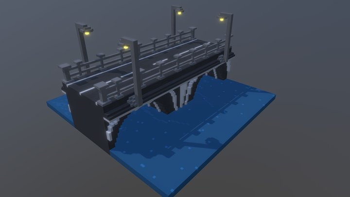 High Bridge 3D Model
