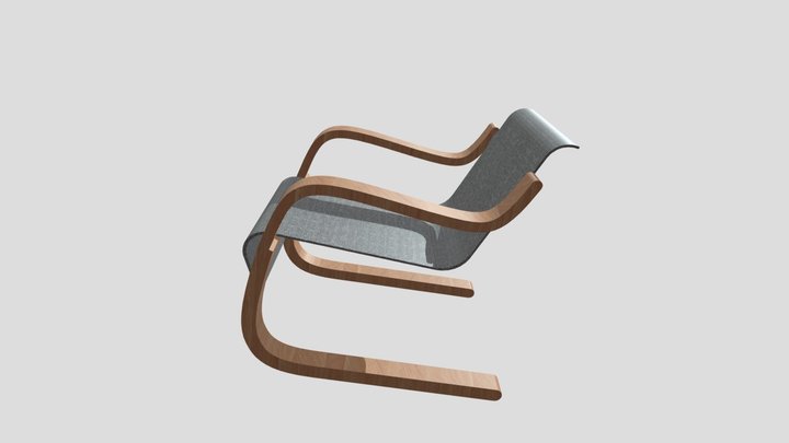 Silla render 3D Model