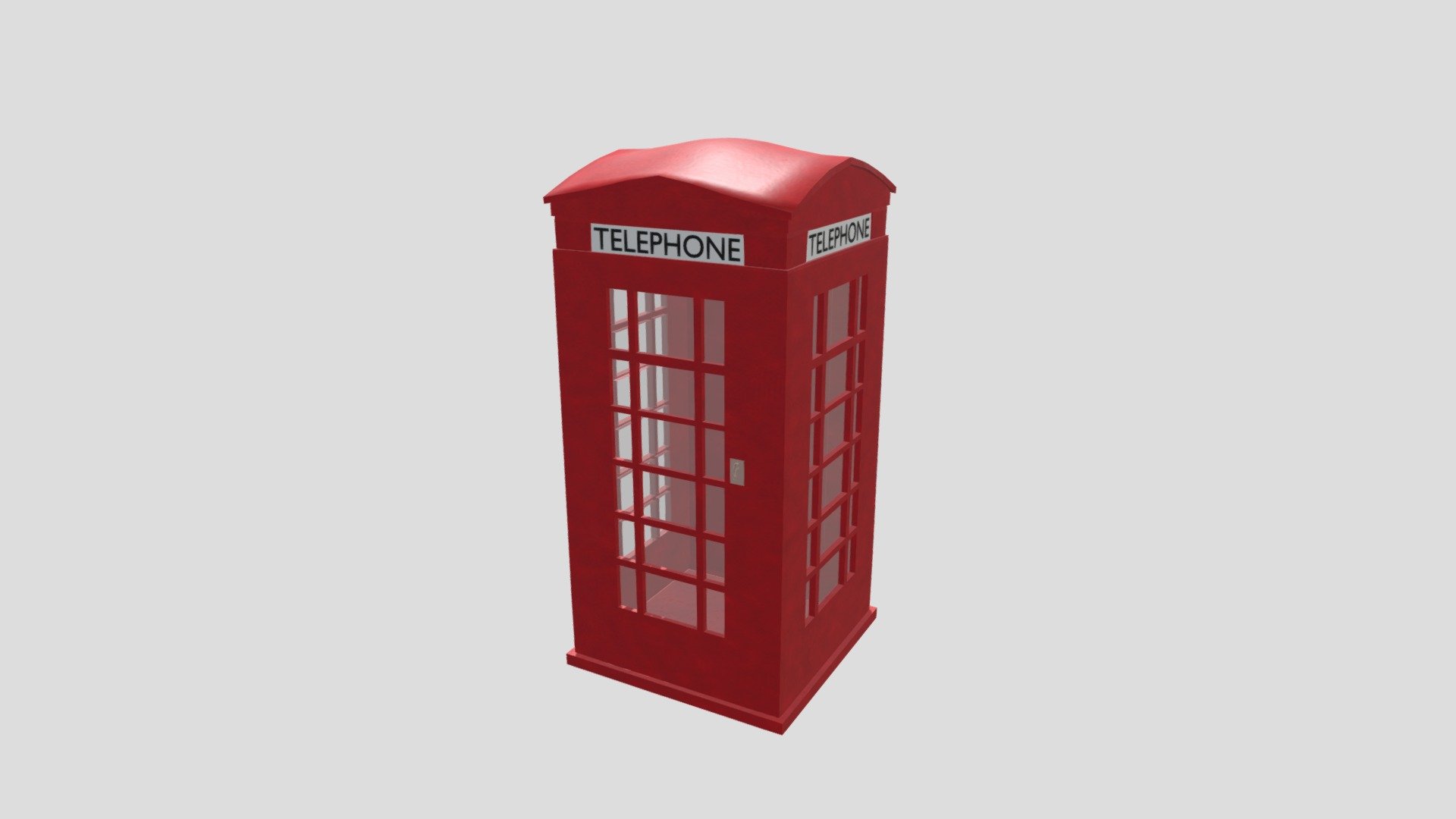 Phone Booth - Download Free 3D model by KarmaDiya [72e1686] - Sketchfab