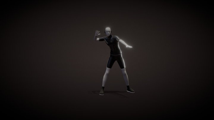 A&M: Grab my Belt (62 bpm) - dance animation 3D Model