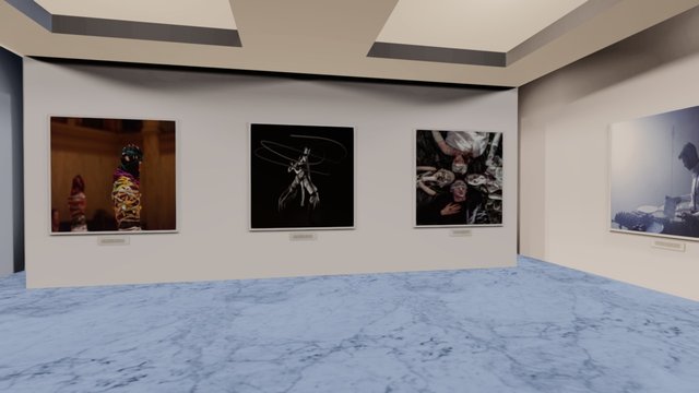 Instamuseum for @kunstfond 3D Model