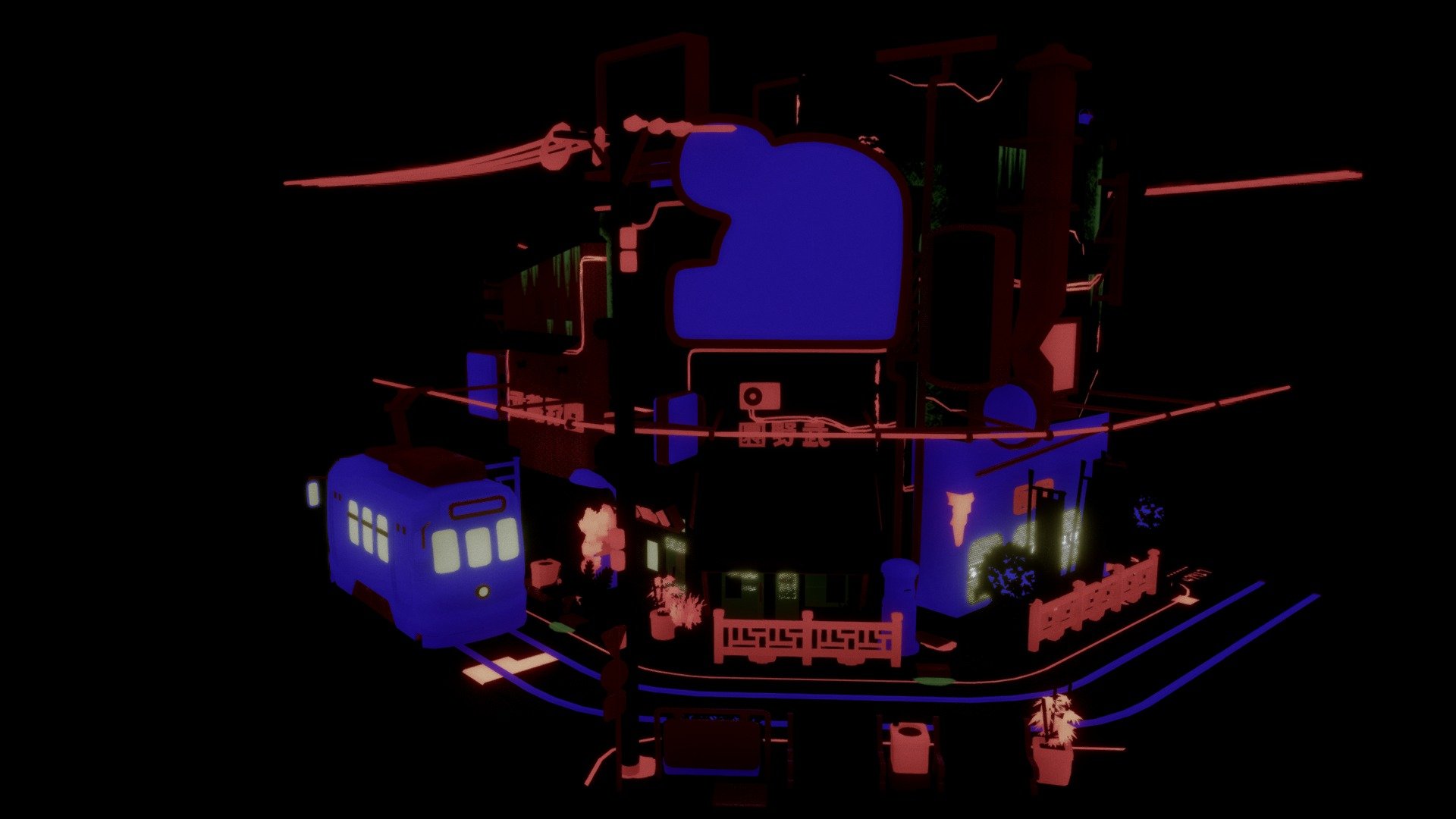3D Editor Challenge - Littlest Tokyo