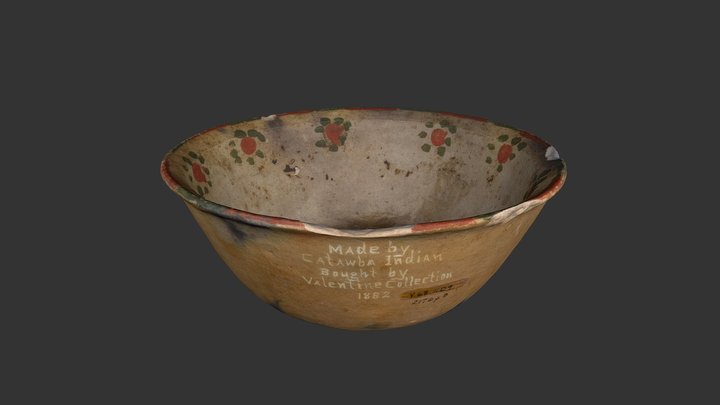 Catawba Bowl (2176p3) 3D Model
