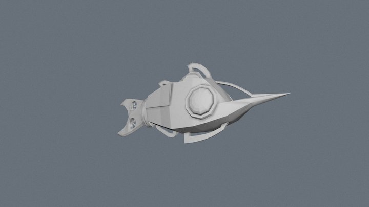 Submarine 3D Model