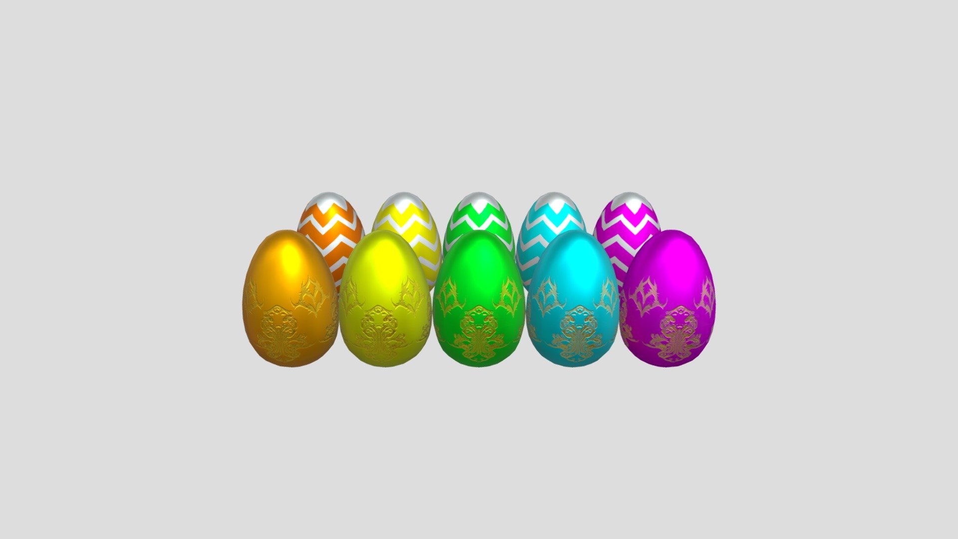 Easter Egg chocolate Ver.2 - 3D model by DiOMeta [72e57ae] - Sketchfab