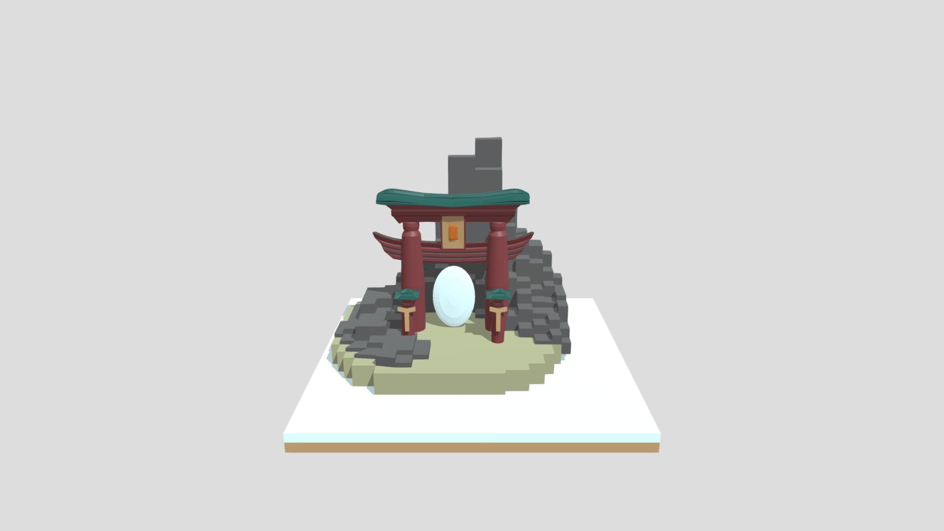 Diorama - 3d Model By Yooleea [72e5933] - Sketchfab