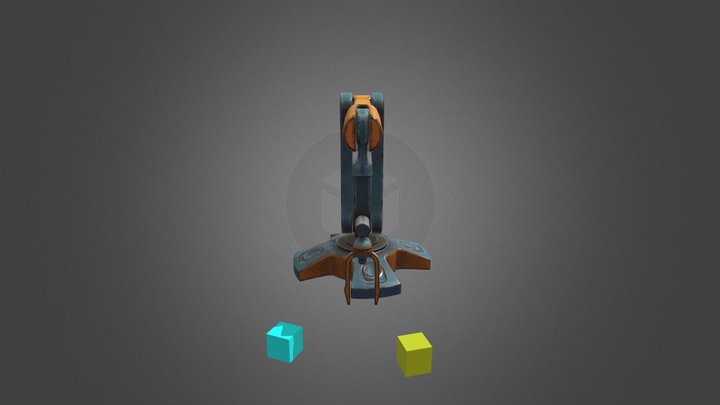 Robot Arm 3D Model