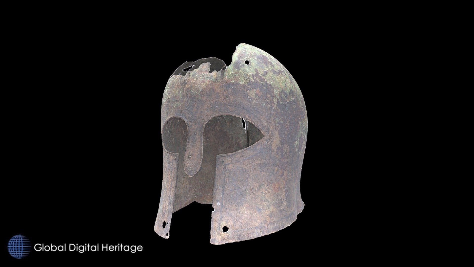 Corinthian type helmet, Punta Braccetto, Sicily