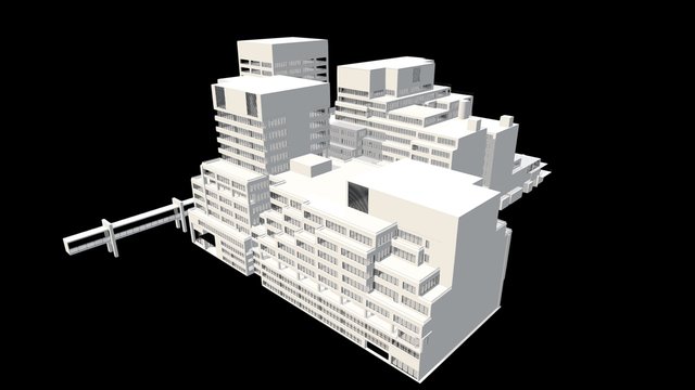 EXISTING WTC SITE, 3D Model