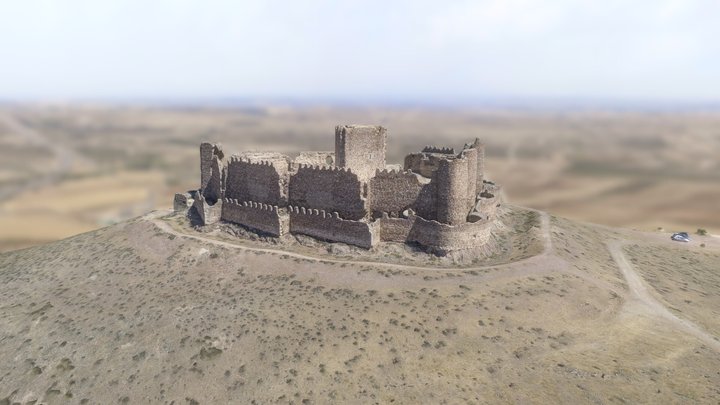 Almonacid de Toledo Castle 3D Model