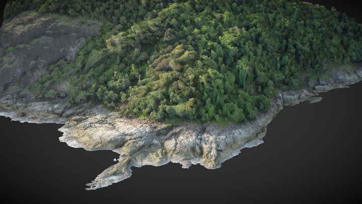 Rock, reef, promontory, cape, foreland – Gratis 3D-model STL